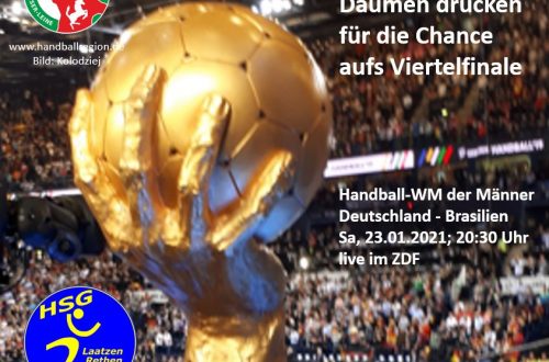 Handball WM 2021 GER vs. BRA