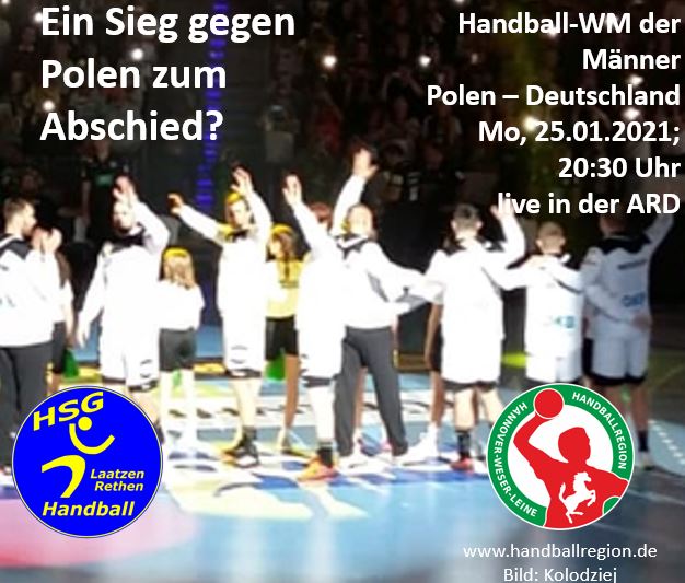Handball WM 2021 POL vs. GER